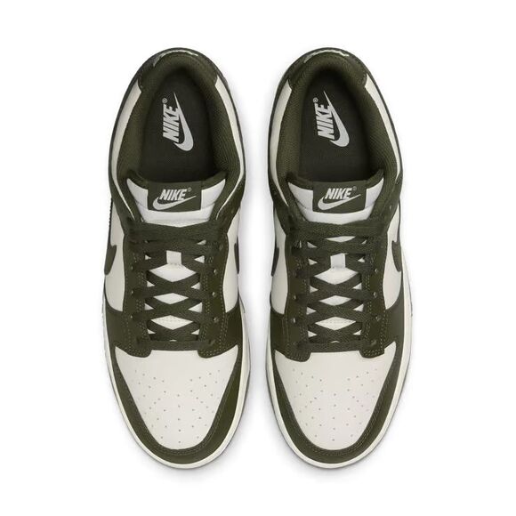 13M - [NEW] Men's Nike Dunk Low Retro Shoes 'Cargo Khaki' HF5441-102 - Picture 3 of 7